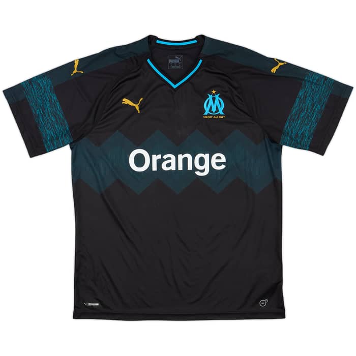 2018-19 Olympique Marseille Away Shirt Balotelli #9 - 9/10 - (XL)