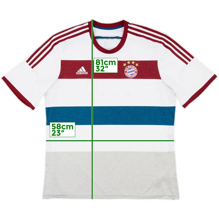 2014-15 Bayern Munich Away Shirt - 3/10 - (XXL)