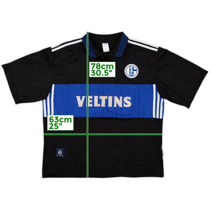 1997-98 Schalke Away Shirt - 8/10 - (XL)