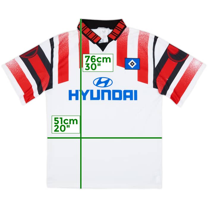 1995-96 Hamburg Home Shirt #2 - 6/10 - (L)
