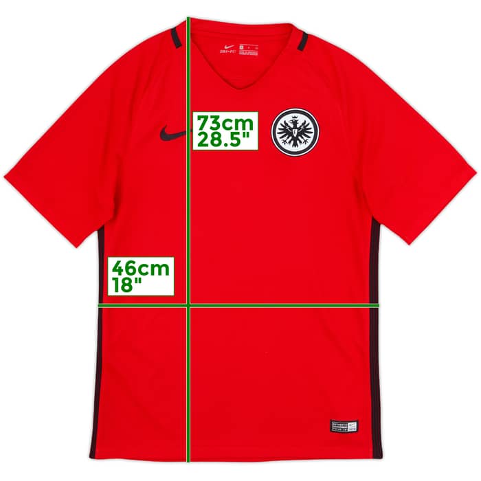 2016-17 Eintracht Frankfurt Away Shirt - 8/10 - (S)