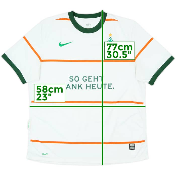 2009-10 Werder Bremen Away Shirt - 6/10 - (XL)