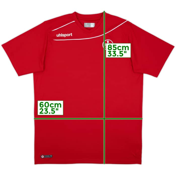 2015-16 Kaiserslautern Uhlsport Training Shirt - 10/10 - (XXL)