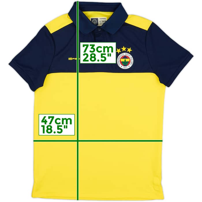 2019-20 Fenerbahce Fenerium Polo Shirt - 9/10 - (XS)