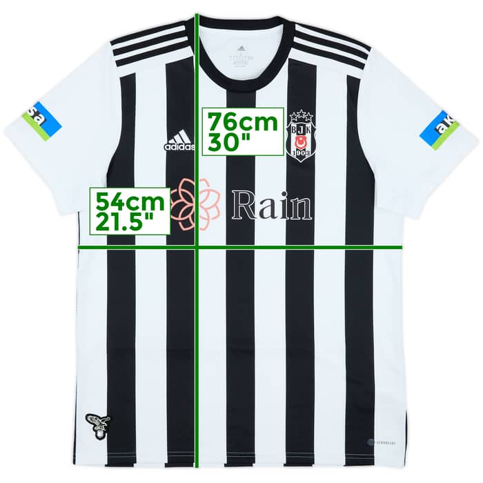 2022-23 Besiktas Away Shirt - 10/10 - (L)