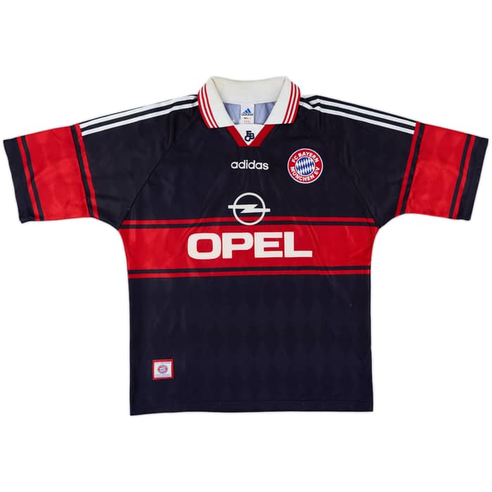 1997-99 Bayern Munich Home Shirt Elber #9 - 8/10 - (L)