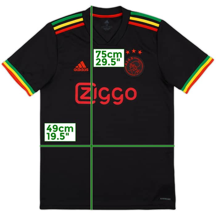 2021-22 Ajax Third Shirt - 8/10 - (M)