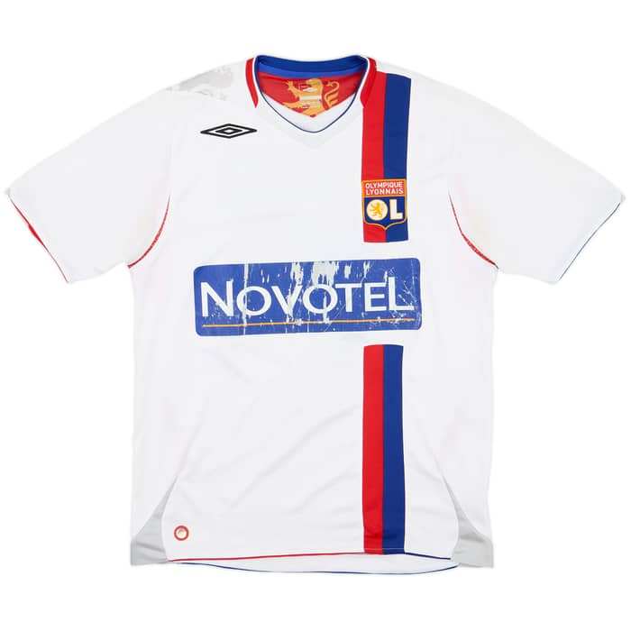 2006-08 Lyon Home Shirt Benzema #10 - 4/10 - (M)