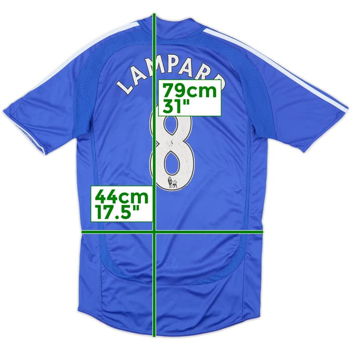 2006-08 Chelsea Home Shirt Lampard #8 - 4/10 - (M)
