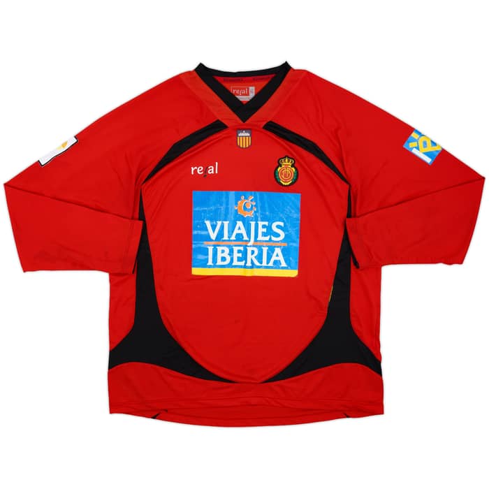 2007-08 Mallorca Home L/S Shirt - 5/10 - (XL)