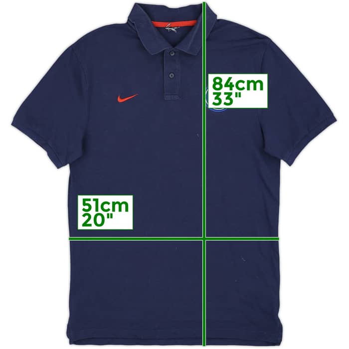 2013-14 Paris Saint-Germain Nike Polo Shirt - 7/10 - (L)