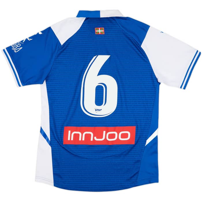 2021-22 Deportivo Alaves Home Shirt #6 - 7/10 - (M)
