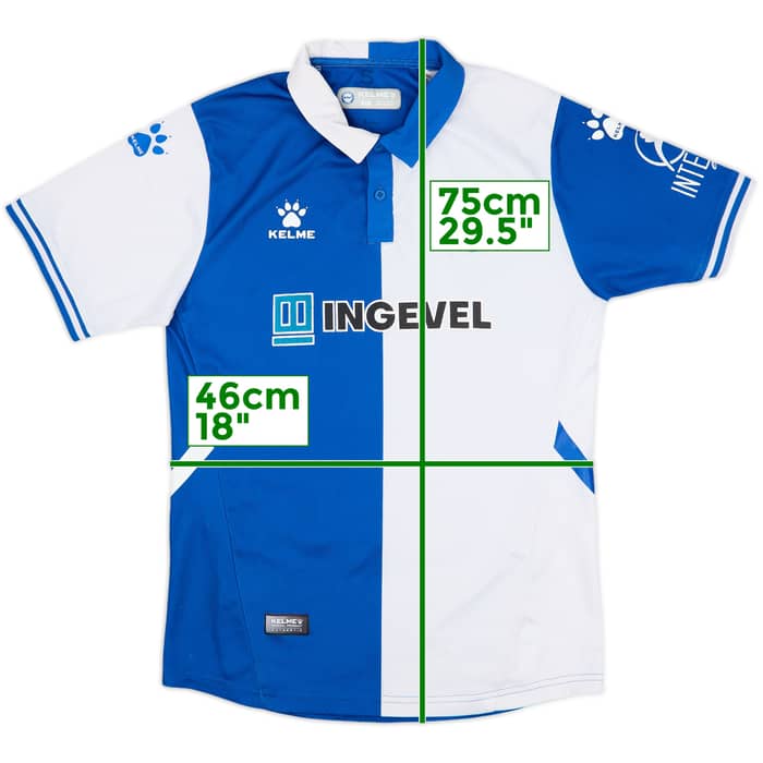 2021-22 Deportivo Alaves Home Shirt #6 - 7/10 - (M)