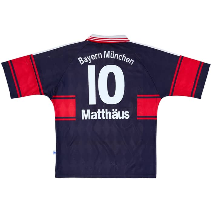 1997-99 Bayern Munich Home Shirt Matthaus #10 - 8/10 - (L)