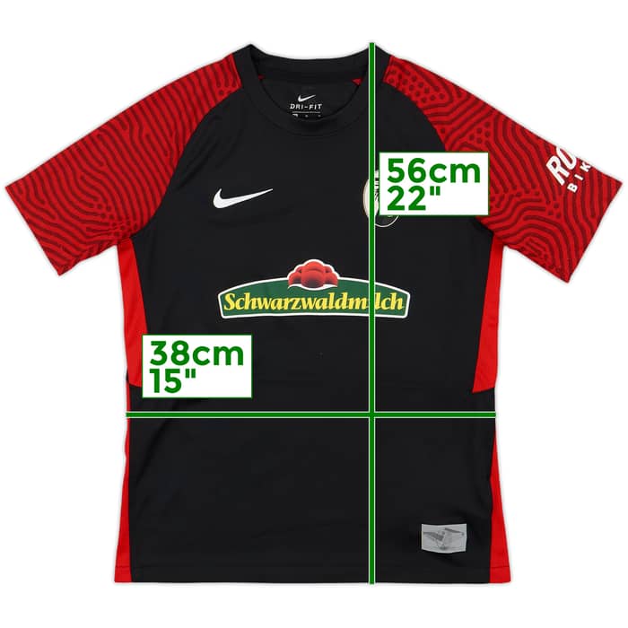 2021-22 Freiburg Away Shirt - 9/10 - (M.Boys)