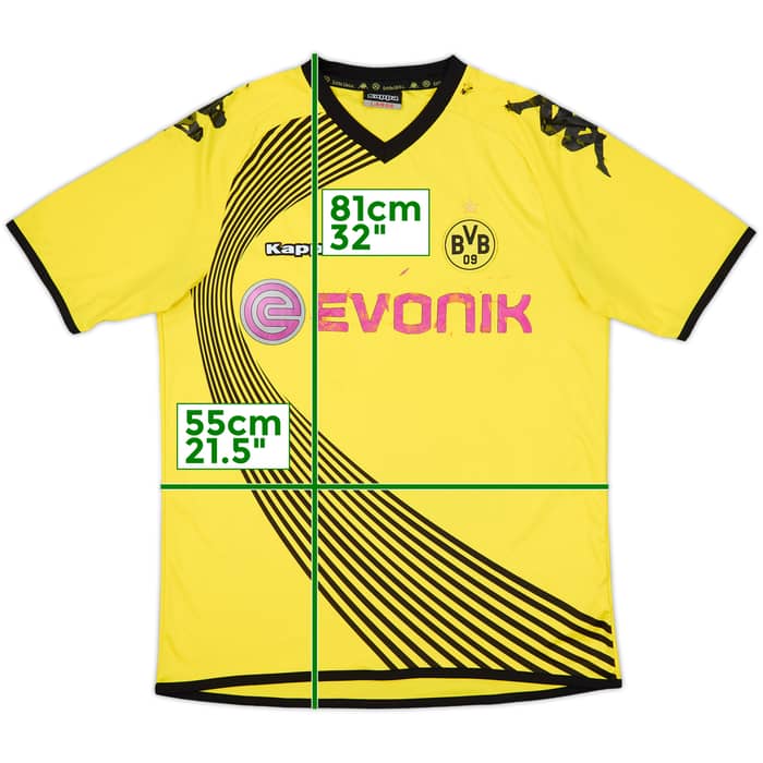 2011-12 Borussia Dortmund European Home Shirt - 5/10 - (L)