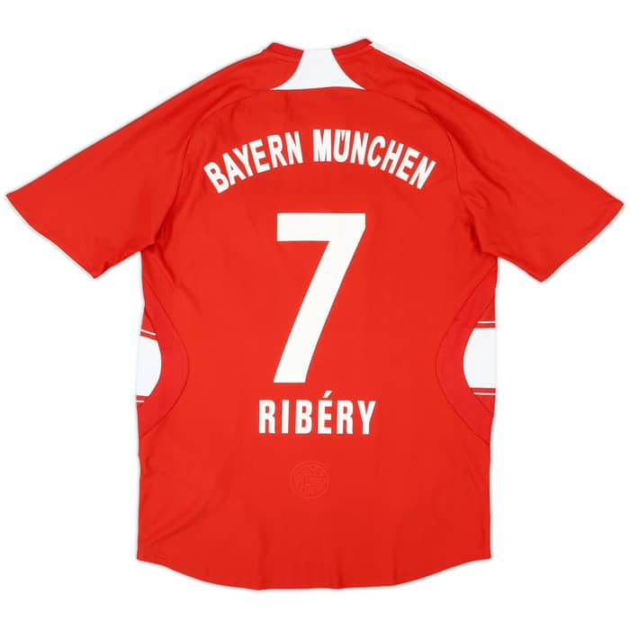 2007-08 Bayern Munich Home Shirt Ribery #7 - 8/10 - (M)