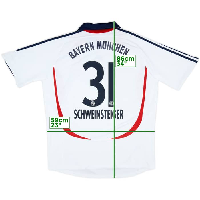 2006-07 Bayern Munich Away Shirt Schweinsteiger #31 - 8/10 - (XL)