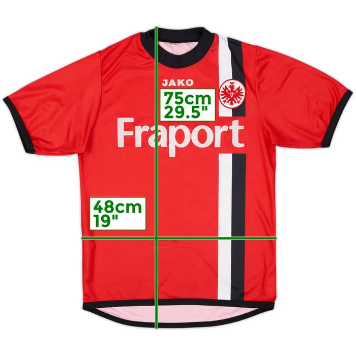 2005-06 Eintracht Frankfurt Home Shirt - 6/10 - (S)