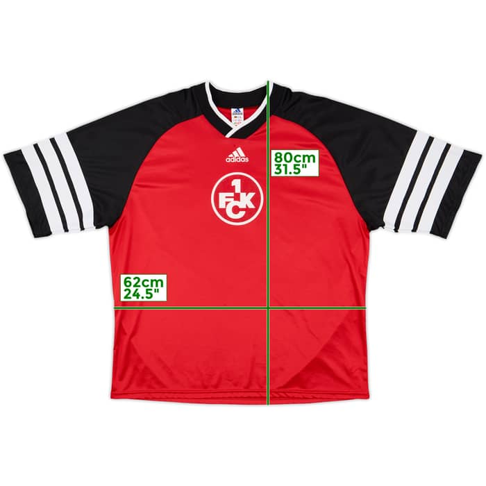1997-98 Kaiserslautern adidas Training Shirt - 8/10 - (XXL)