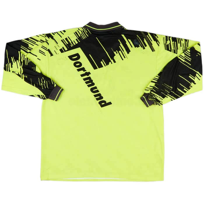 1993-94 Borussia Dortmund Home L/S Shirt - 8/10 - (XXL)