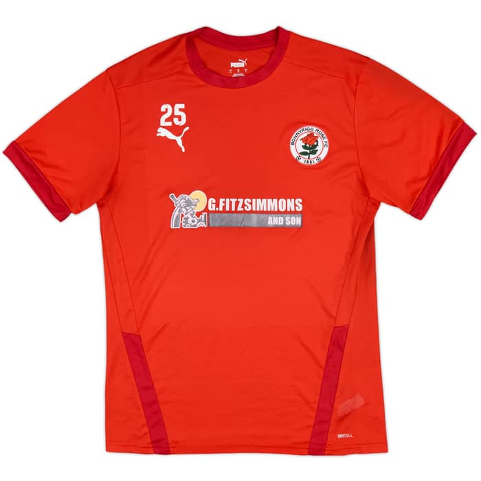 2010s Bonnyrigg Rose Puma Player Issue Training Shirt #25 - 8/10 - (L)