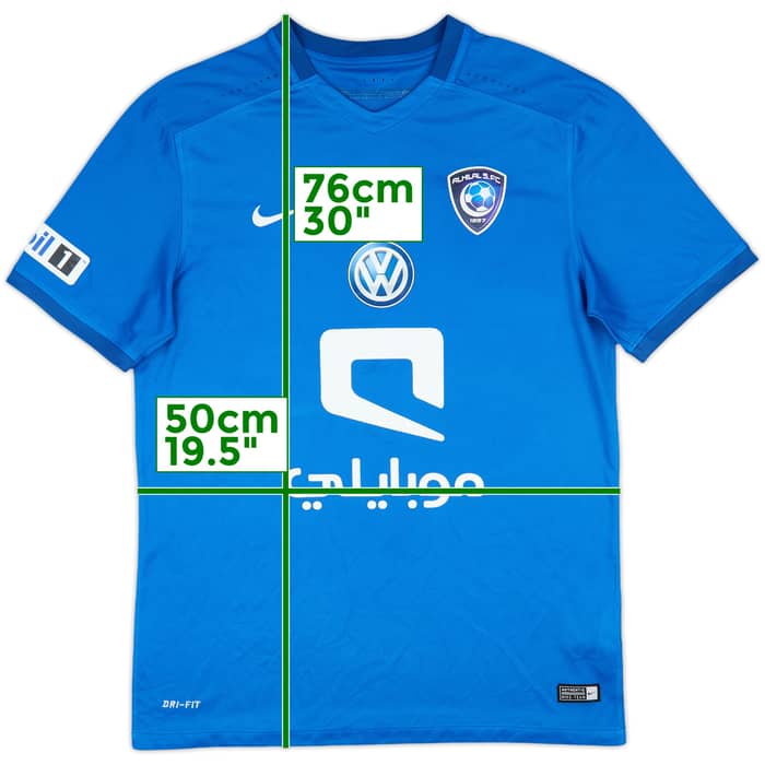 2015-16 Al Hilal Home Shirt - 9/10 - (M)