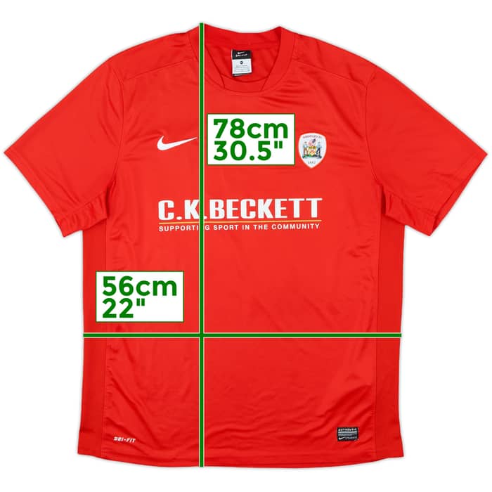 2013-14 Barnsley Home Shirt - 6/10 - (XL)