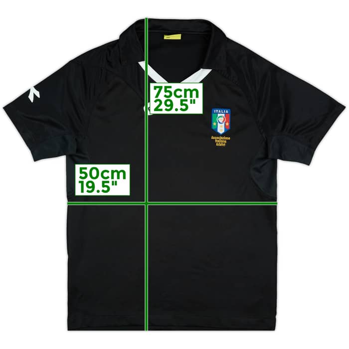 2010s Italy Diadora Referee Shirt - 7/10 - (S)