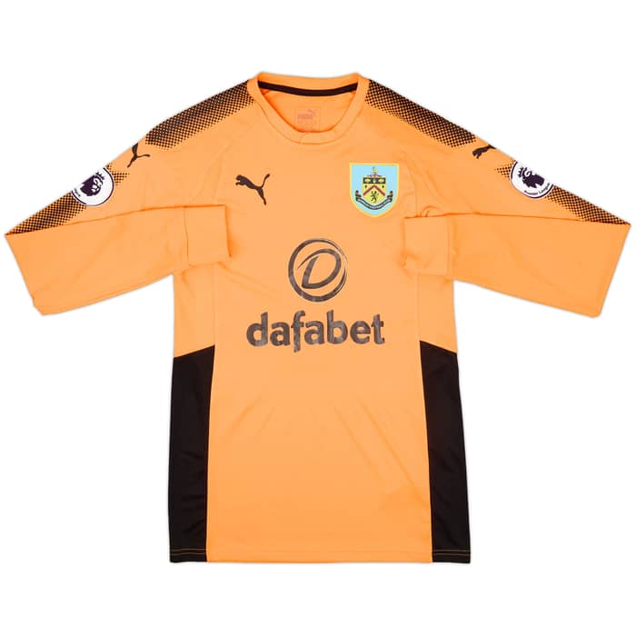 2017-18 Burnley GK Shirt Heaton #1 - 9/10 - (S)