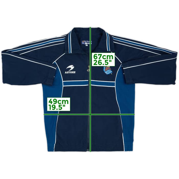 1998-00 Real Sociedad Astore Track Jacket - 10/10 - (S)