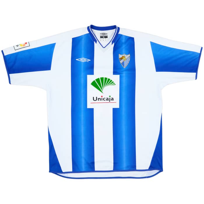 2003-04 Malaga Home Shirt I.Hernandez #36 - 5/10 - (XL)