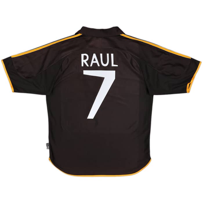 1999-01 Real Madrid Away Shirt Raul #7 - 9/10 - (M)