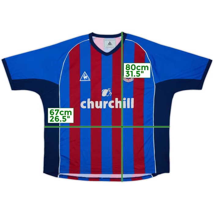 2002-03 Crystal Palace Home Shirt - 7/10 - (3XL)