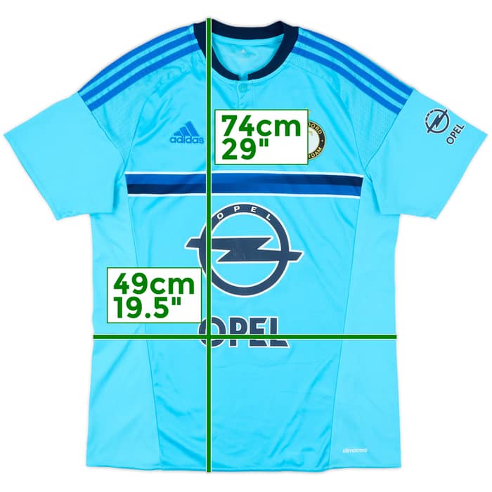 2016-17 Feyenoord Away Shirt - 7/10 - (M)