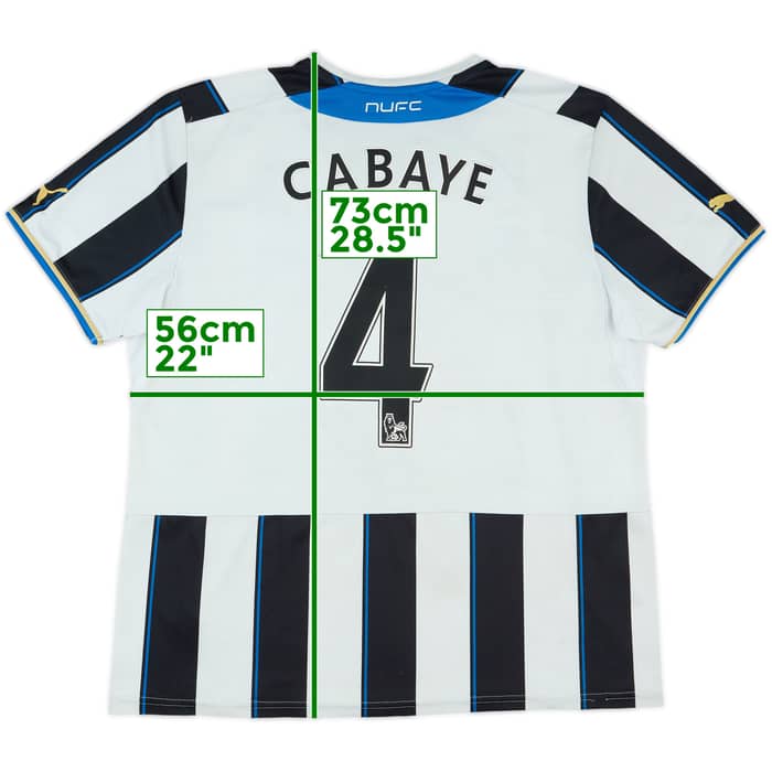 2013-14 Newcastle Home Shirt Cabaye #4 - 4/10 - (L)