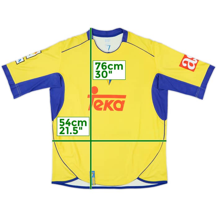 2007-08 Cadiz Home Shirt - 8/10 - (M)
