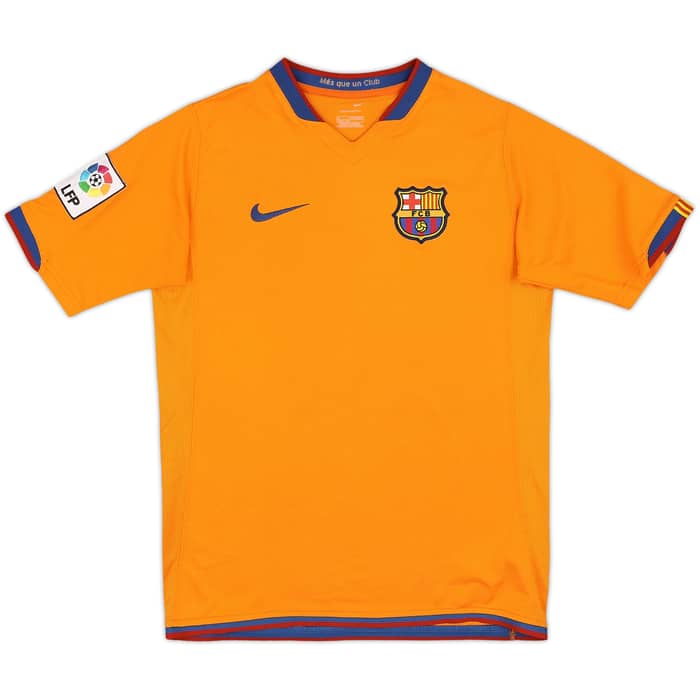 2006-08 Barcelona Away Shirt Deco #20 - 9/10 - (L.Boys)