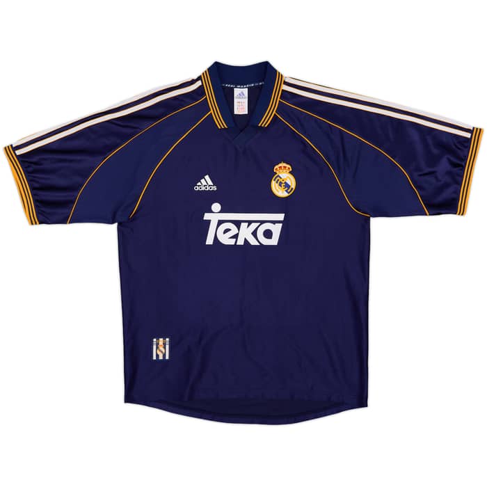 1998-99 Real Madrid Third Shirt Raul #7 - 9/10 - (L)