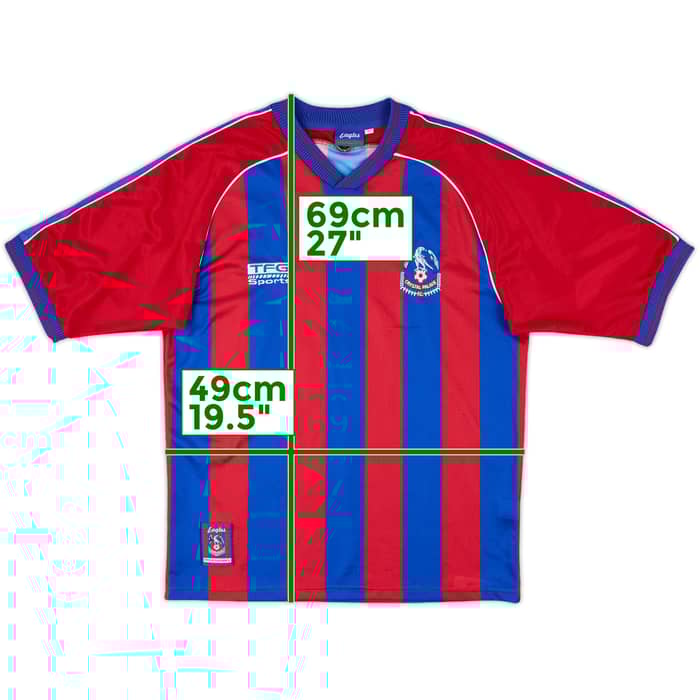 1999-01 Crystal Palace Home Shirt - 8/10 - (S)