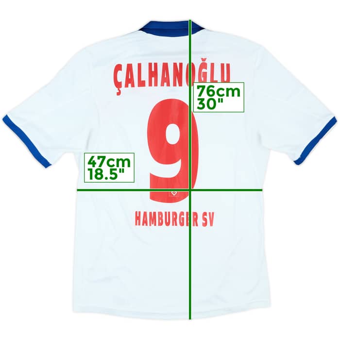 2013-14 Hamburg Home Shirt Calhanoglu #9 - 6/10 - (M)