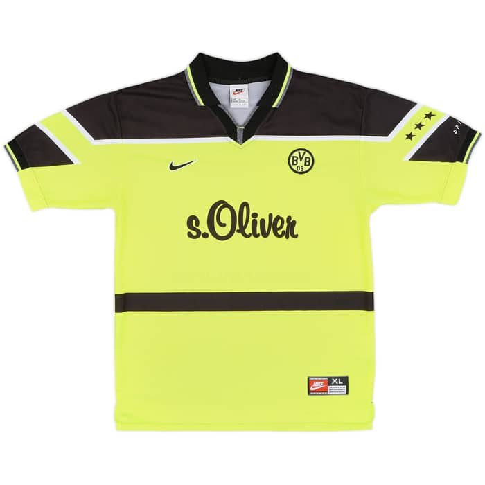 1997-98 Borussia Dortmund Home Shirt - 8/10 - (XL.Boys)