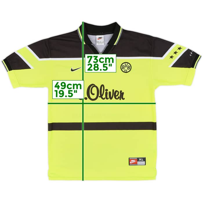 1997-98 Borussia Dortmund Home Shirt - 8/10 - (XL.Boys)