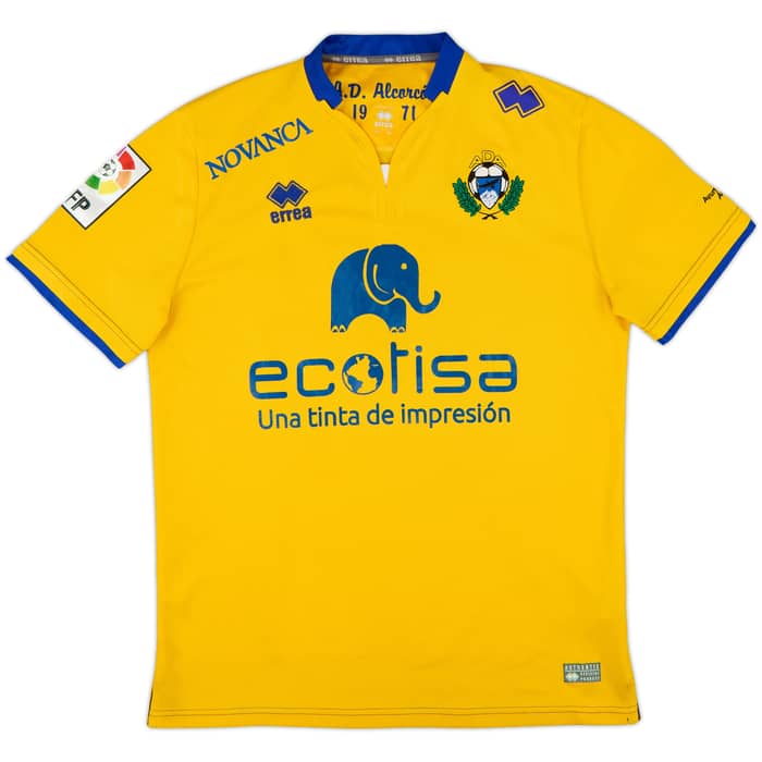 2015-16 AD Alcorcon Home Shirt F.Roman #28 - 9/10 - (XL)