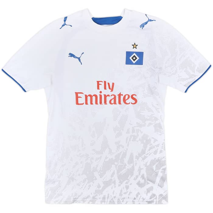 2006-07 Hamburg Home Shirt Van Der Vaart #23 - 5/10 - (XL.Boys)