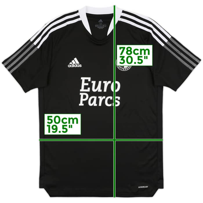 2021-22 Feyenoord adidas Training Shirt - 10/10 - (M)