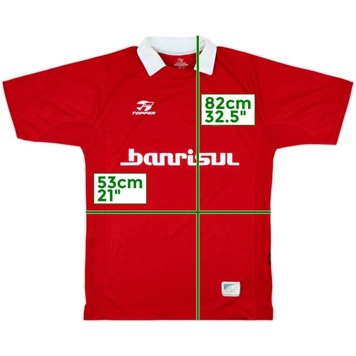 2002 Internacional Home Shirt #9 - 7/10 - (L)