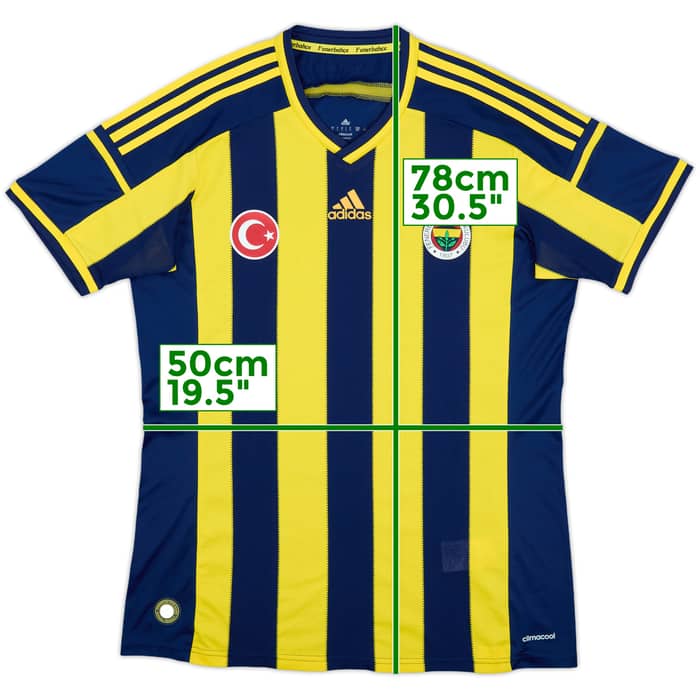 2014-15 Fenerbahce Home Shirt - 7/10 - (L)
