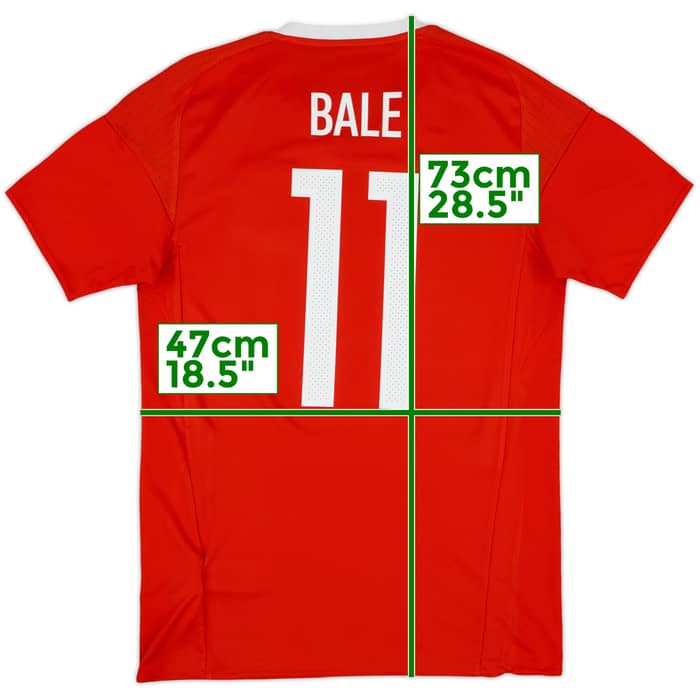 2016-17 Wales Home Shirt Bale #11 - 8/10 - (S)