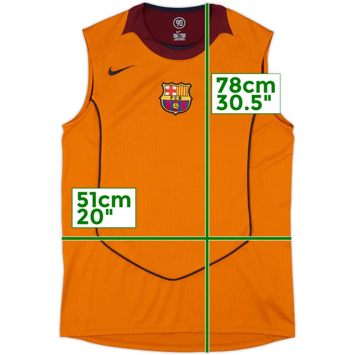 2005-06 Barcelona Nike Training Vest - 9/10 - (M)